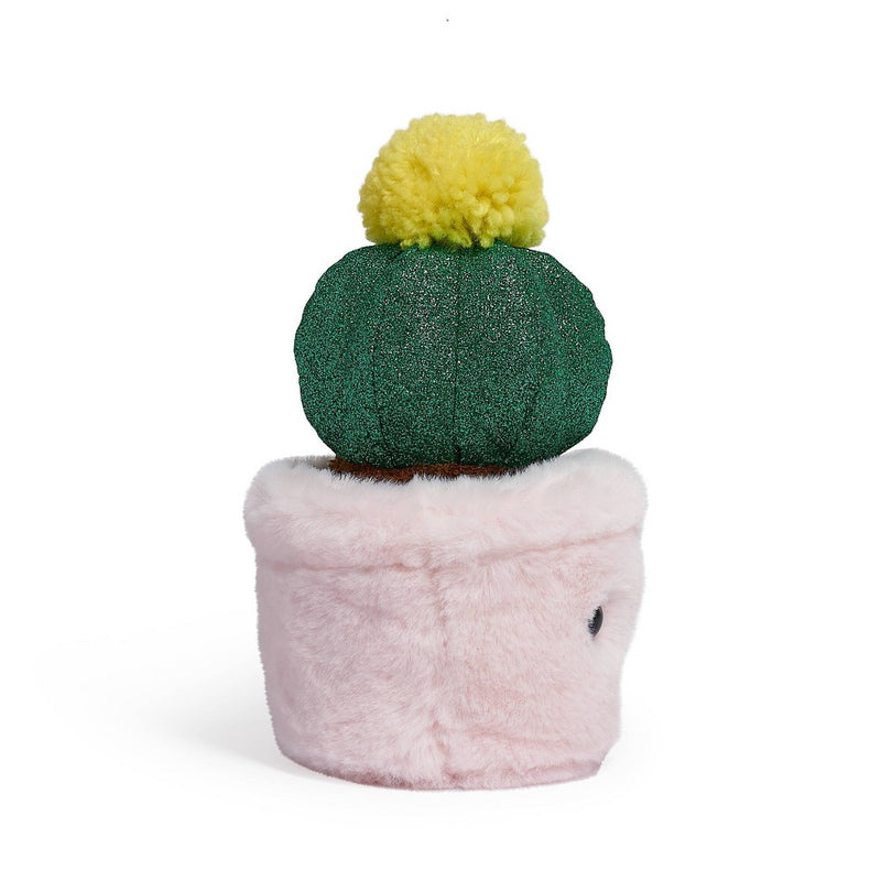 FAO Schwarz 7" Sparklers Plant Golden Ball Cactus Toy Plush