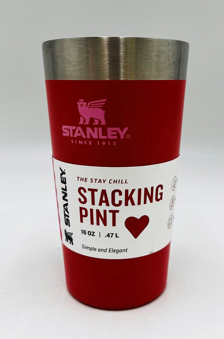 Stanley 16 oz Adventure Stainless Steel Everyday Stacking Pint Target Red