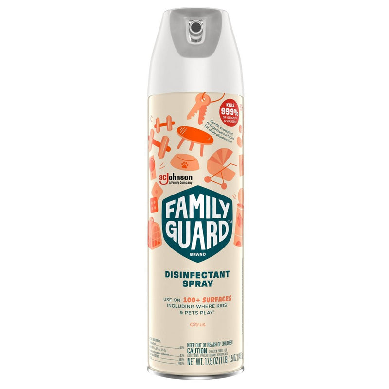 Family Guard Citrus Disinfectant Aerosol - 17.5oz