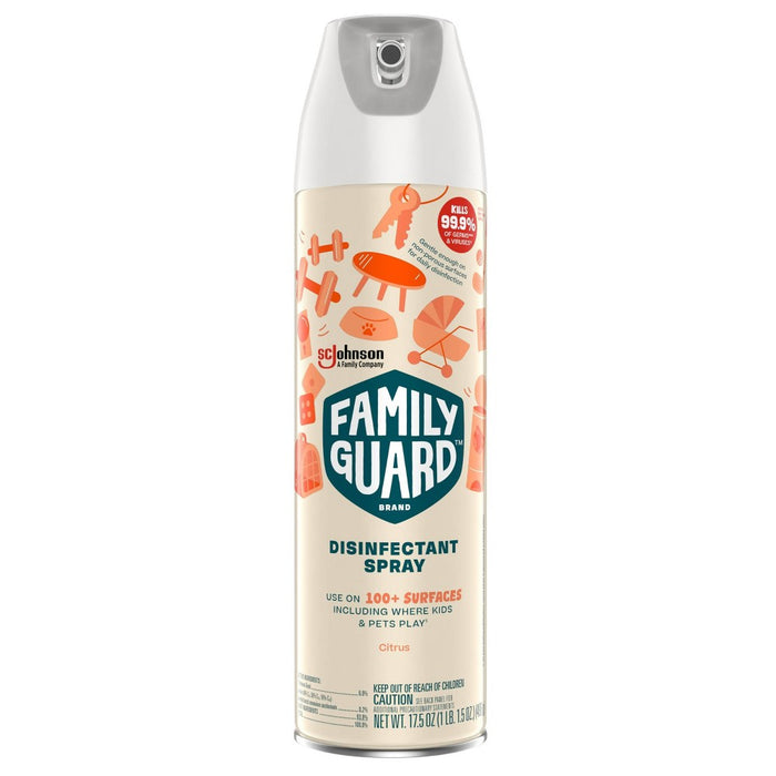 Family Guard Citrus Disinfectant Aerosol - 17.5oz