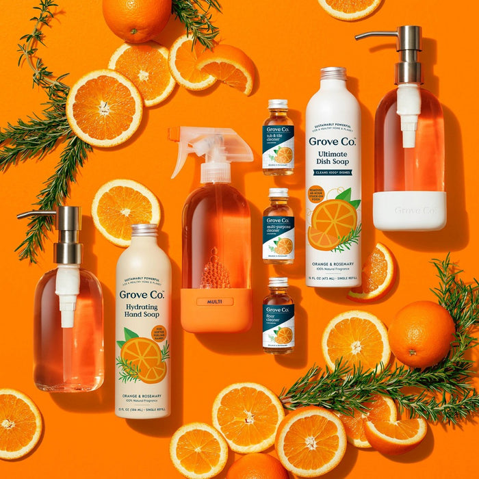 Grove Co. Orange & Rosemary Multi-Purpose Cleaner Concentrates - 2ct