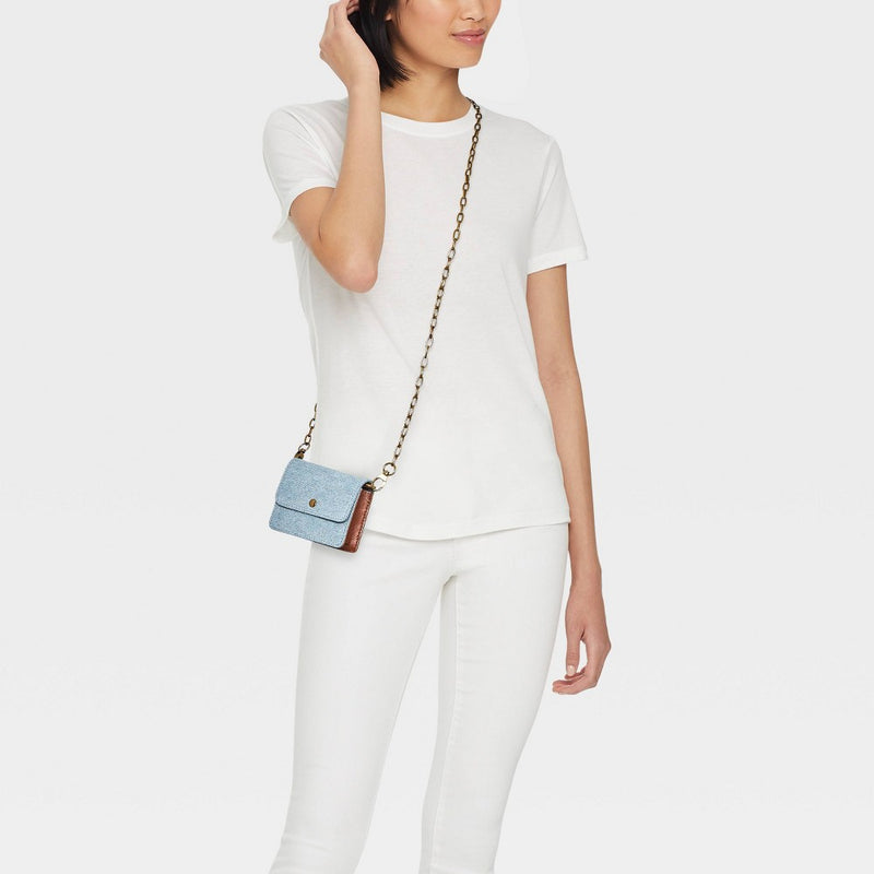 Chain Card Case - Universal Thread Blue