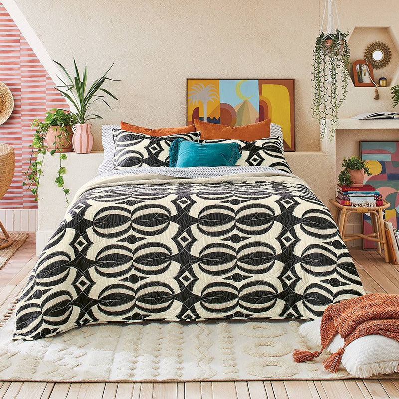 Ophelia Striped Peel and Stick Wallpaper Coral/Off White - Opalhouse designed with Jungalow