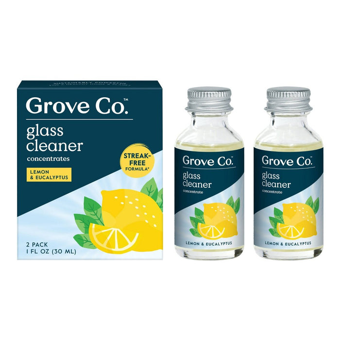Grove Co. Lemon Glass Cleaner Concentrate - 2ct