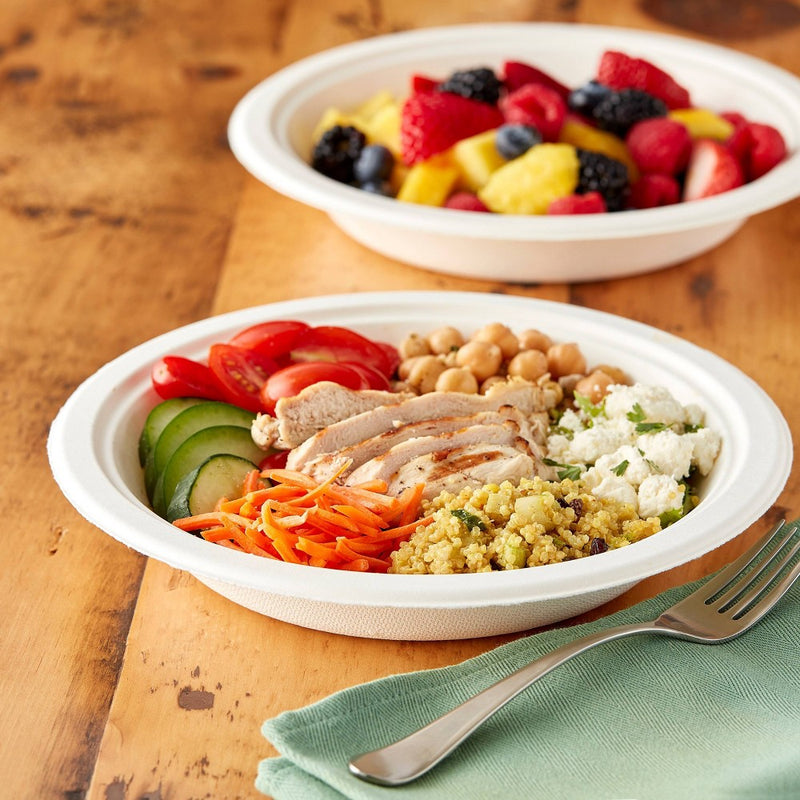 Hefty Ecosave Compostable Bowls - Large - 28 fl oz/15ct