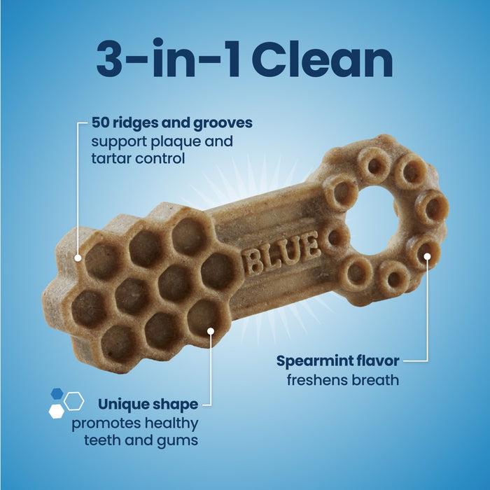 Blue Buffalo Dental Chew Medium Flavored Dog Treat - 11.5oz