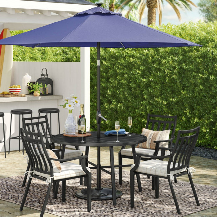 18"x20" Grid Woven Grid Outdoor Chair Seat Cushion Cream - Threshold