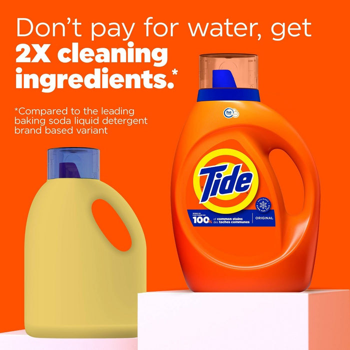Tide High Efficiency Liquid Laundry Detergent - Original - 84 fl oz