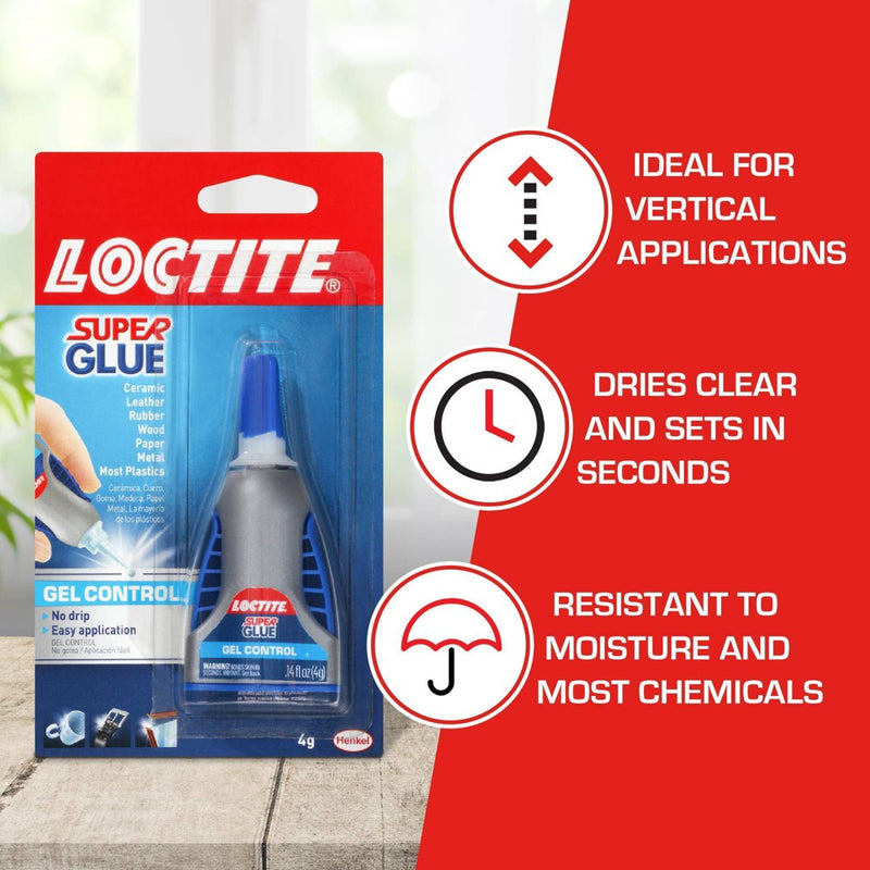 Loctite 4g Gel Control Super Glue