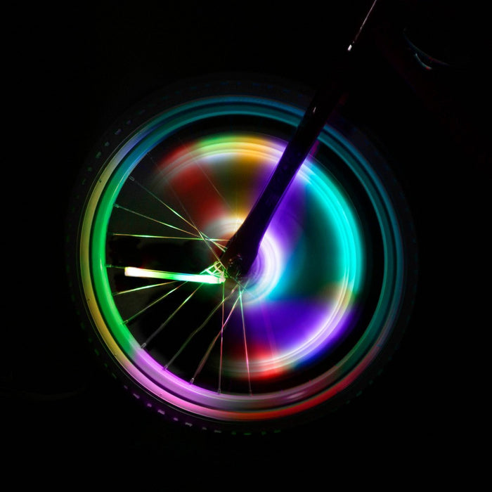 Brightz Spin Morphing Bicycle Spoke Tubes LED Light