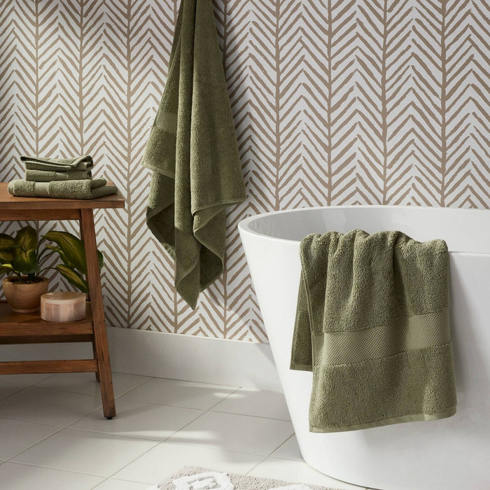 Performance Plus Oversized Bath Towel Light Green - Threshold