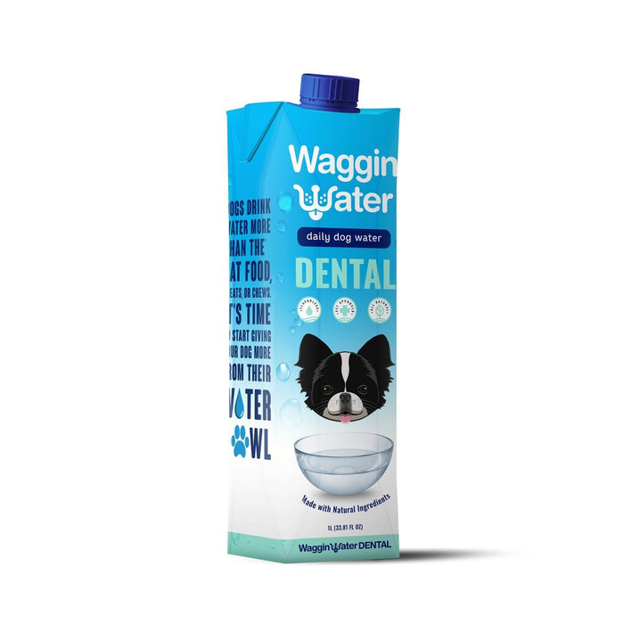 Waggin Water Dental Tetra Pack Dog Supplements - 33.81 fl oz