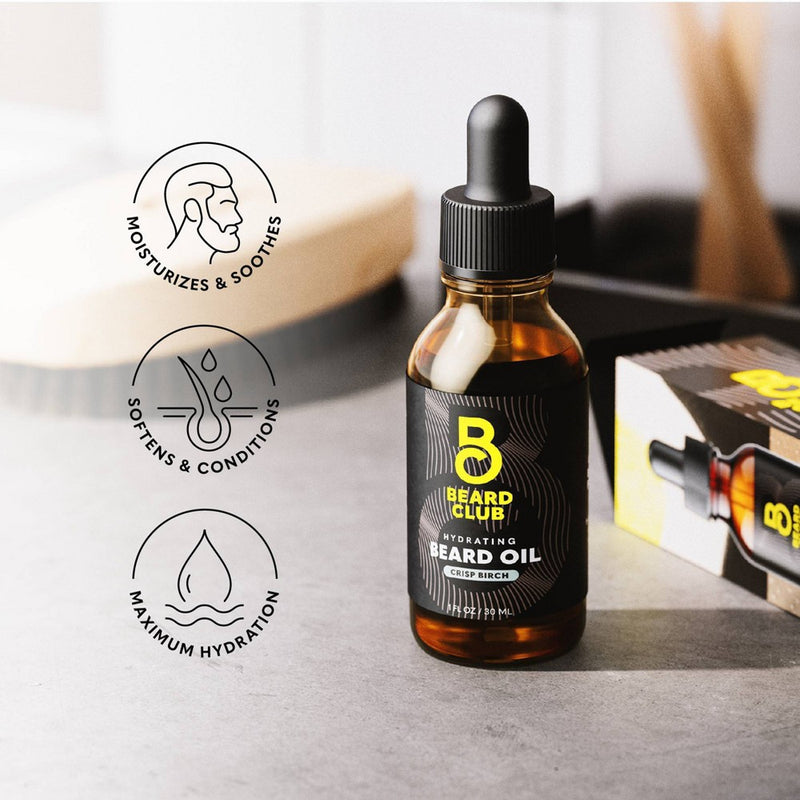Beard Club Beard Oil - Crisp Birch - 1oz