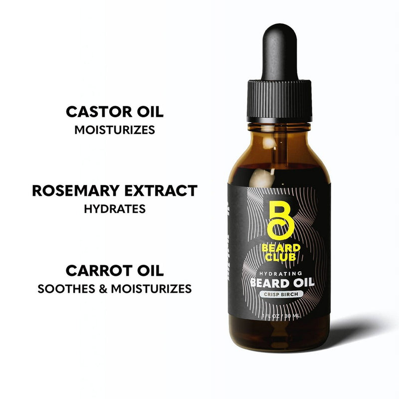 Beard Club Beard Oil - Crisp Birch - 1oz