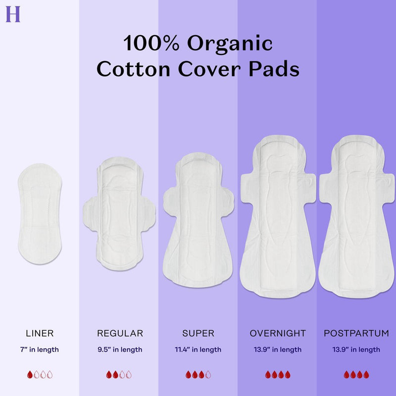 The Honey Pot Company, Non-Herbal Pantiliners, Organic Cotton Cover - 30ct