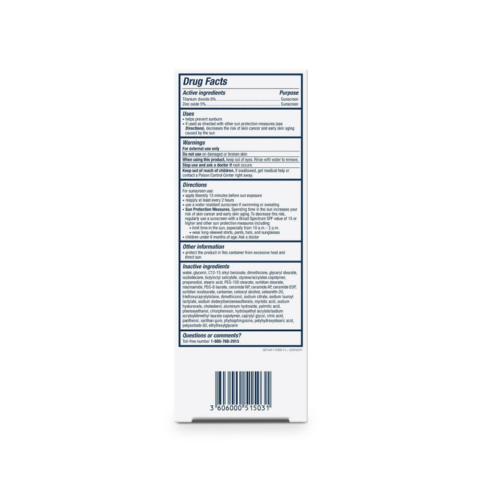 CeraVe Hydrating Mineral Face Sunscreen Lotion - SPF 30 - 2.5oz