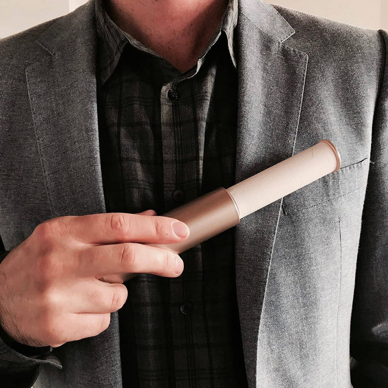 Flint Classic Retractable Lint Roller - Black