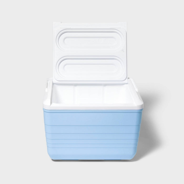 Hardside Cooler 12 Cans/10qt Light Blue - Sun Squad