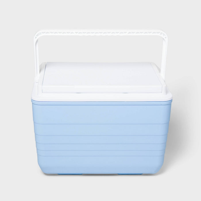 Hardside Cooler 12 Cans/10qt Light Blue - Sun Squad