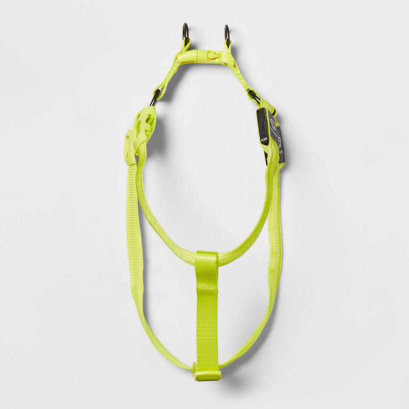 LED Rechargeable Dog Harness - S - Vibrant Green - Boots & Barkley