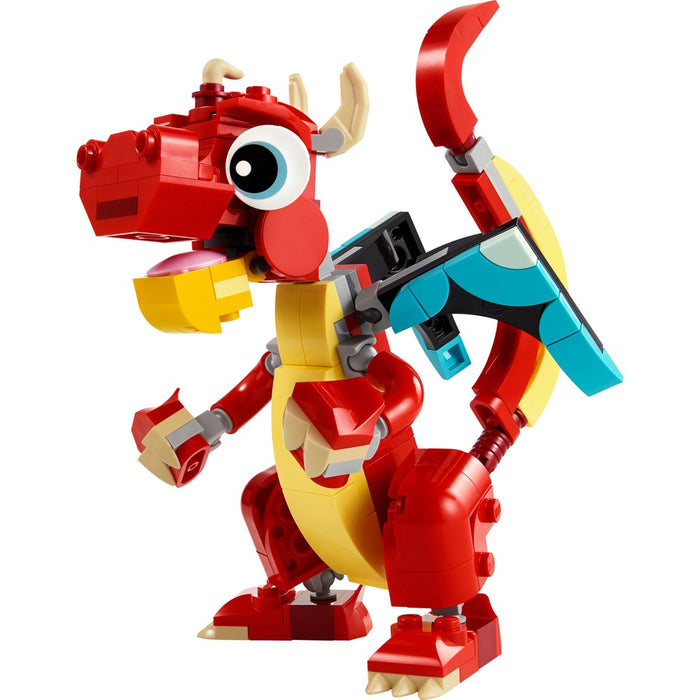 LEGO Creator 3 in 1 Red Dragon 3 in 1 Animal Toy Set 31145