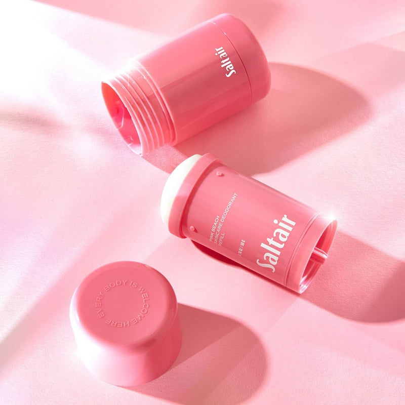 Saltair Pink Beach Skincare Deodorant Refill Pod - Coconut Scent - 1.76oz