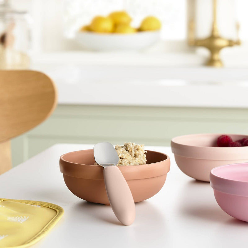 Stainless Steel Spoons - 3pk - Pink/Rust - Cloud Island