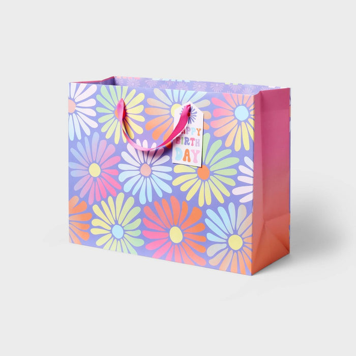 Vogue Daisies Gift Bag - Spritz
