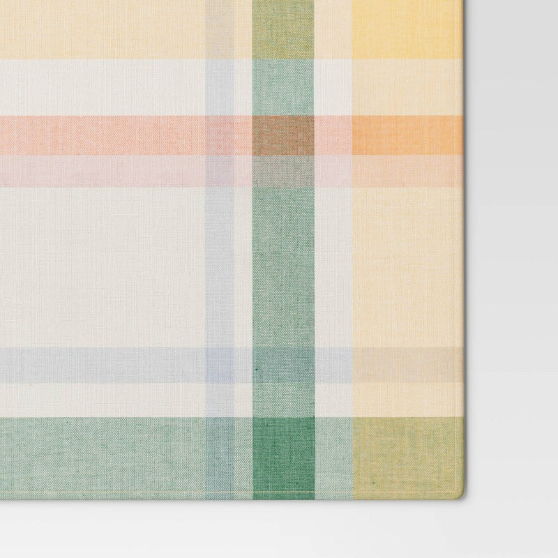 72"x14" Plaid Table Runner - Threshold