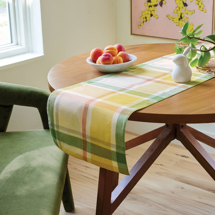 72"x14" Plaid Table Runner - Threshold
