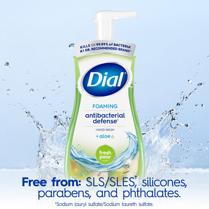 Dial Fresh Pear Foaming Antibacterial Hand Wash - 10 fl oz