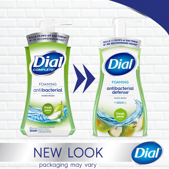 Dial Fresh Pear Foaming Antibacterial Hand Wash - 10 fl oz
