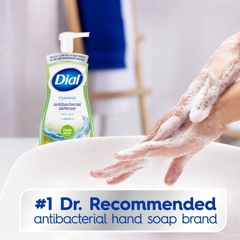Dial Fresh Pear Foaming Antibacterial Hand Wash - 10 fl oz