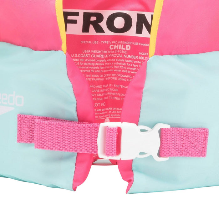 Speedo Splash Jammer Life Jacket Vest - Hot Summer Treats Pink