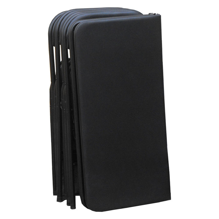 5pc Folding Table Set Black - Plastic Dev Group (LOCAL PICKUP ONLY)