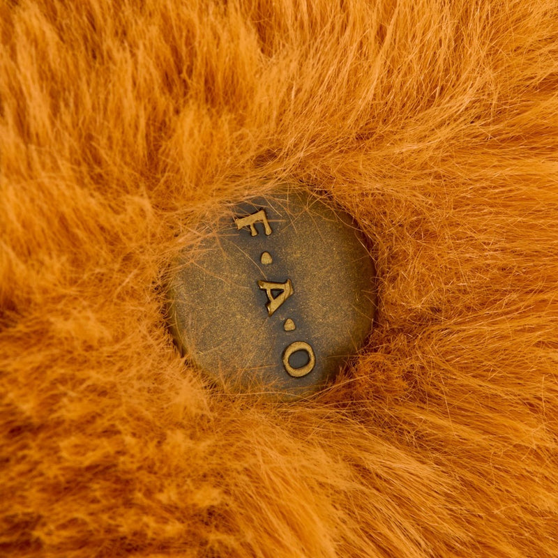 FAO Schwarz 12" Baby Monkey Gold Lion Tamarin Toy Plush
