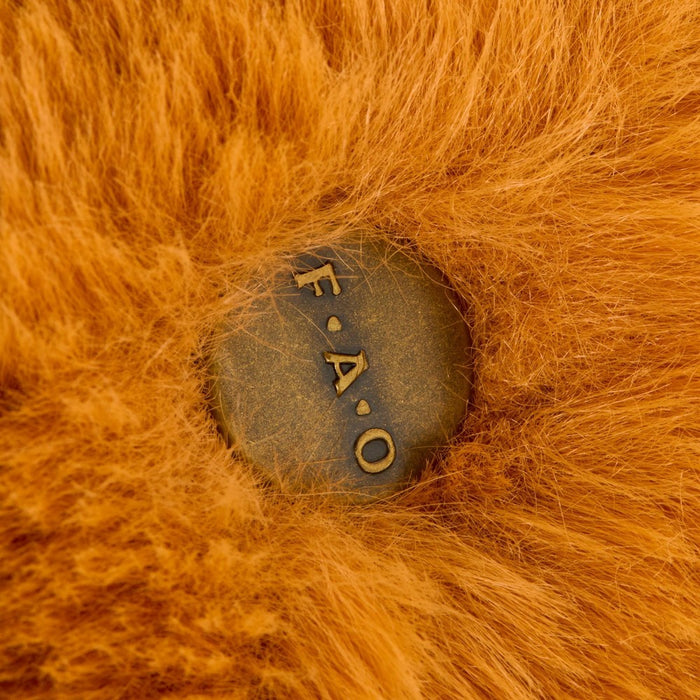 FAO Schwarz 12" Baby Monkey Gold Lion Tamarin Toy Plush