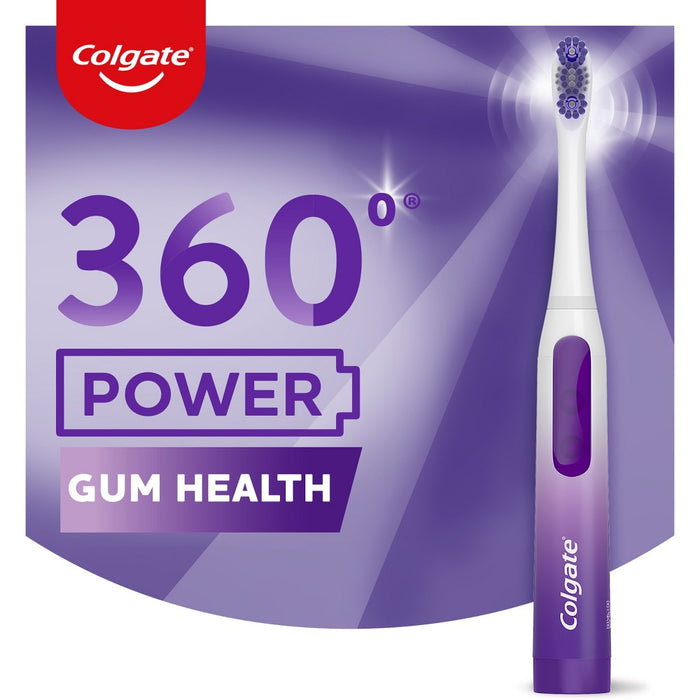 Colgate 360 Sonic Gum Health Battery Powered Extra Soft Toothbrush