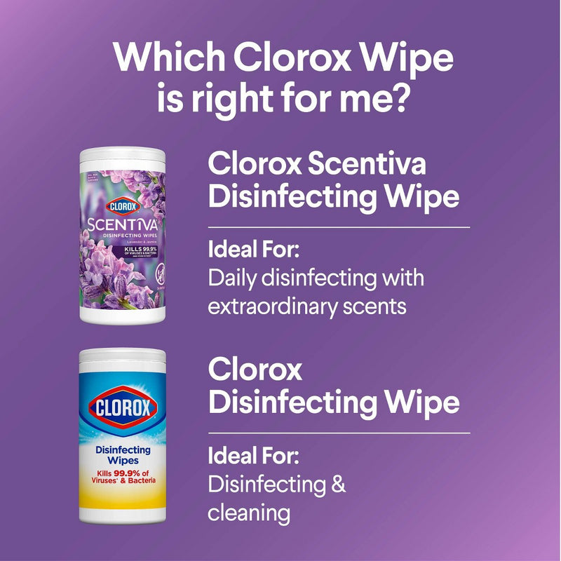 Clorox Disinfecting Wipes - Lavender - 75ct
