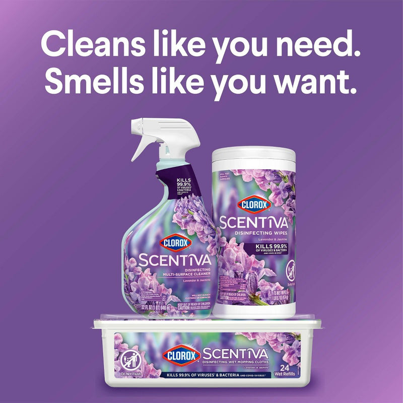 Clorox Disinfecting Wipes - Lavender - 75ct