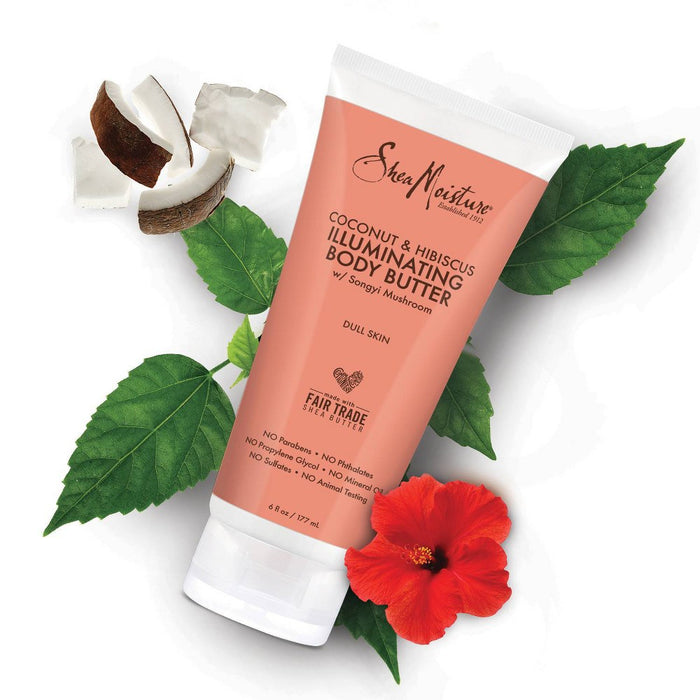 SheaMoisture Coconut and Hibiscus Body Butter - 6oz