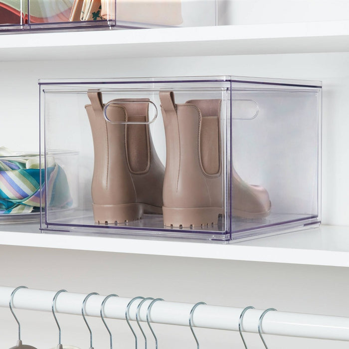 All Purpose Single Drawer Storage Clear - Brightroom