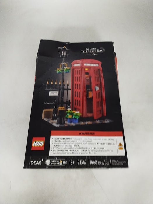 LEGO Ideas Red London Telephone Box 21347 SEE DETAILS