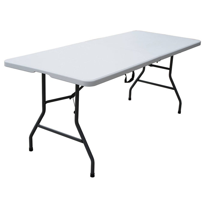 6' Folding Banquet Table Off-White - Plastic Dev Group (LOCAL PICKUP ONLY)