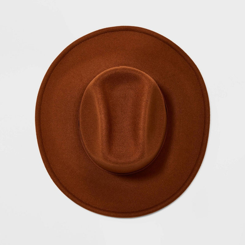 Felt Western Hat - Universal Thread Brown S/M