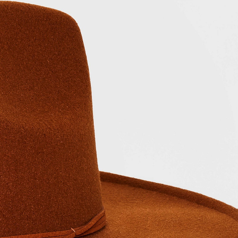 Felt Western Hat - Universal Thread Brown S/M