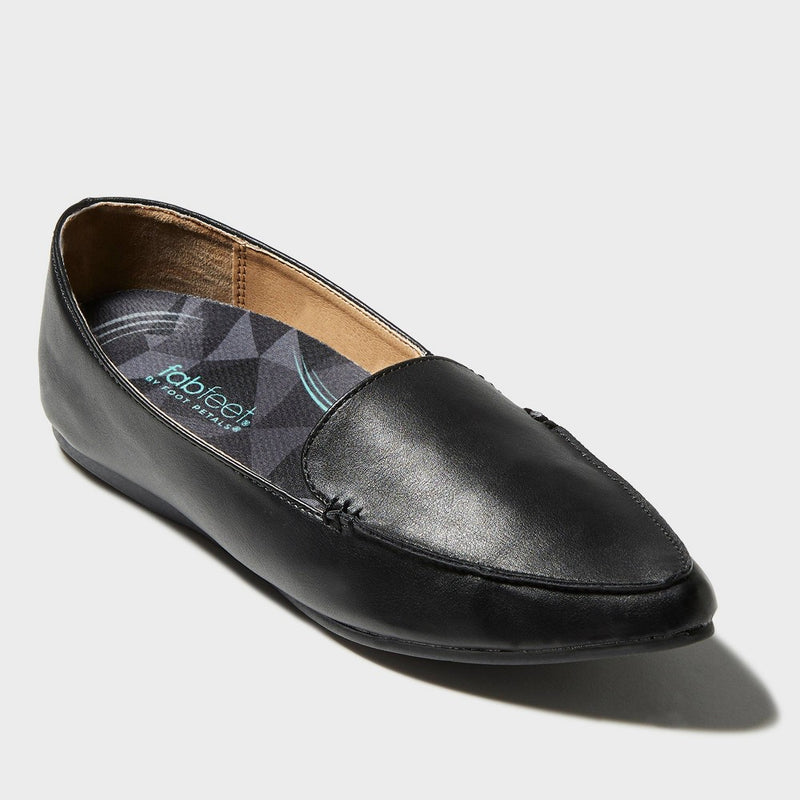 Fab Feet Women's by Foot Petals Ultimate Comfort Insoles Cushion Black Trim To Fit - Size (6-10)