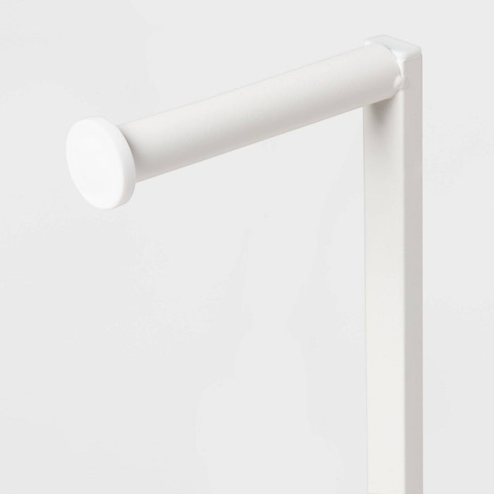 Freestanding Toilet Paper Holder Matte White - Brightroom