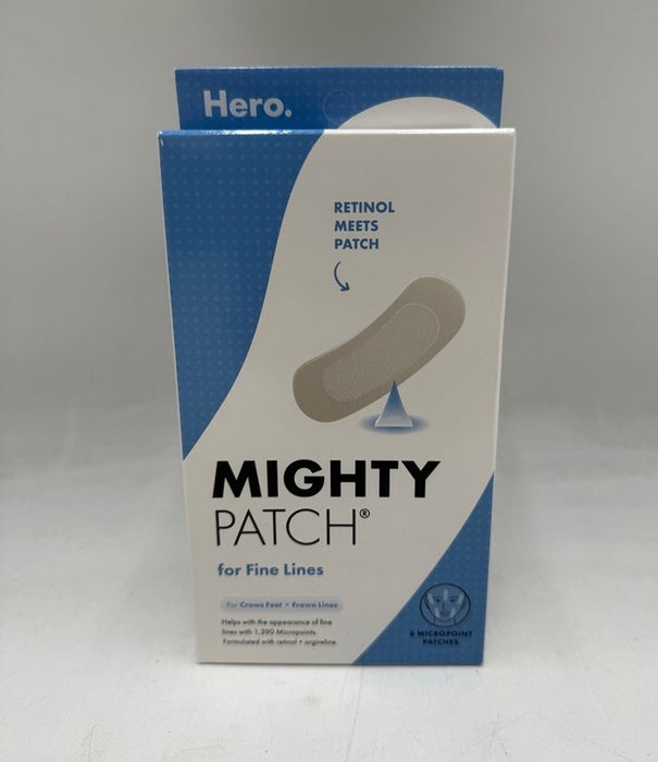 Hero Cosmetics Mighty Face Patches Micropoint for Fine Lines - 6ct EXP:07/26