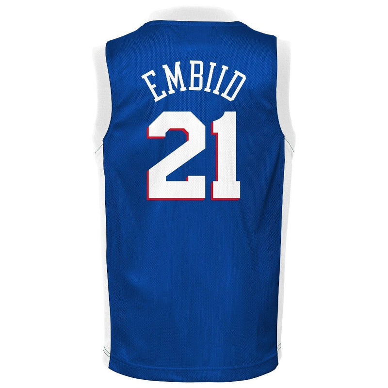 NBA Philadelphia 76ers Toddler Embiid Jersey - 2T